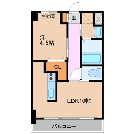 ローゼンコート禄屋3～10の物件間取画像